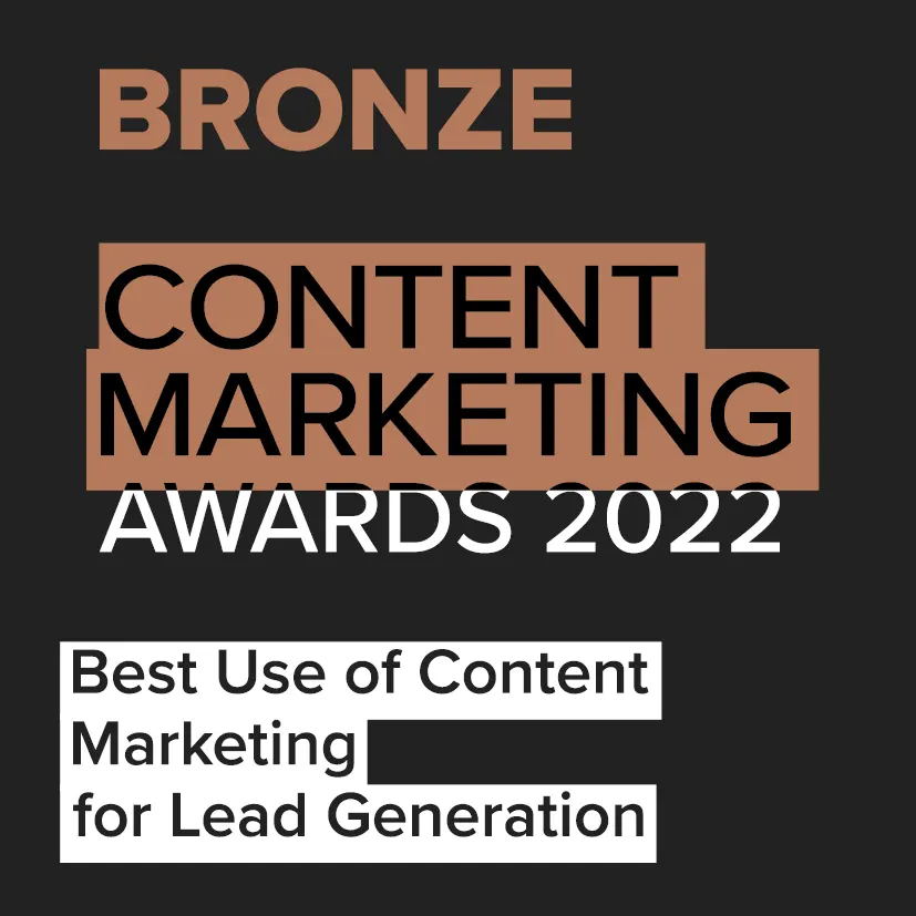 Βραβείο Bronze content marketing-awards 2022