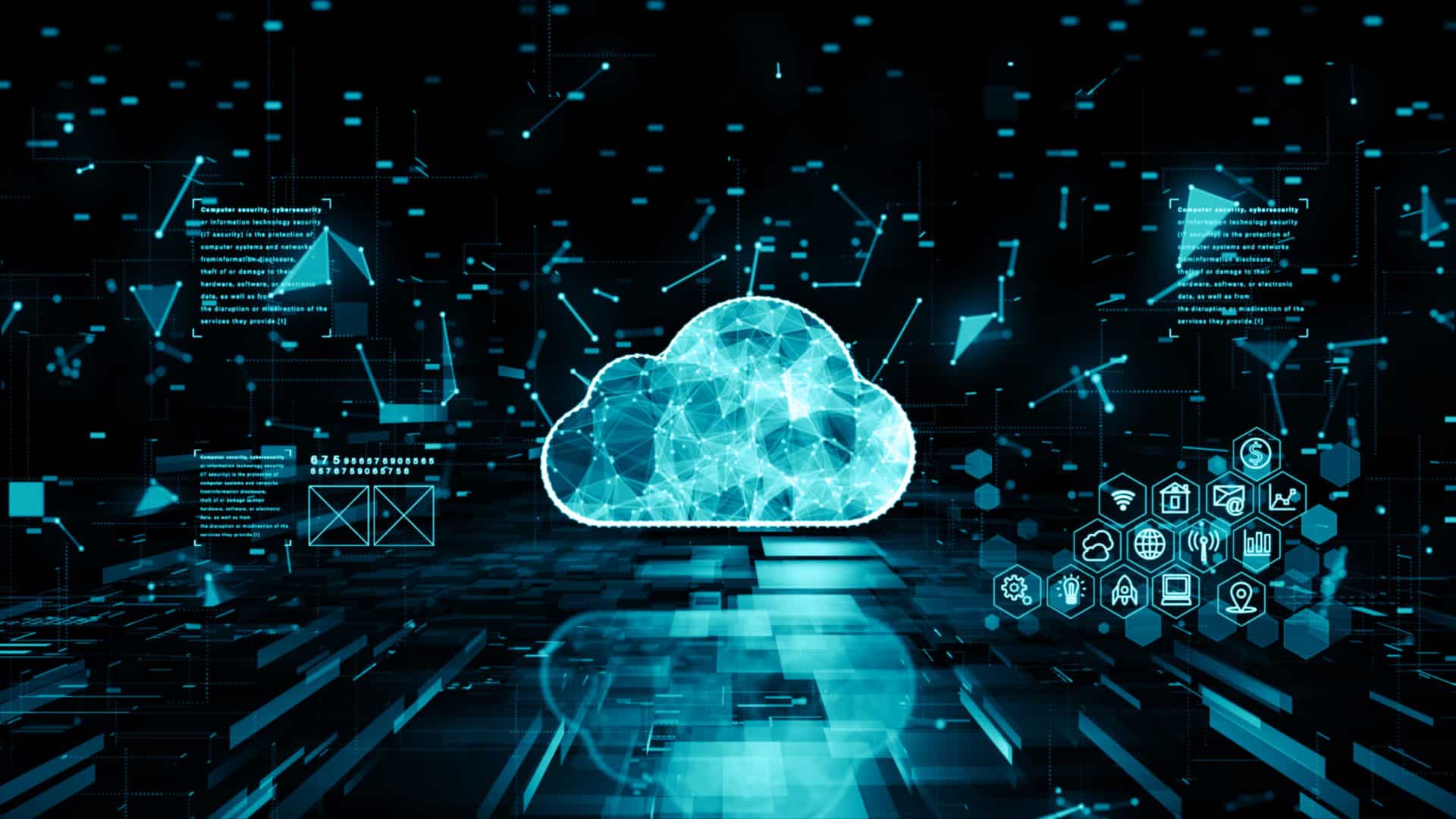 Digital Cloud Computing of Cyber Security