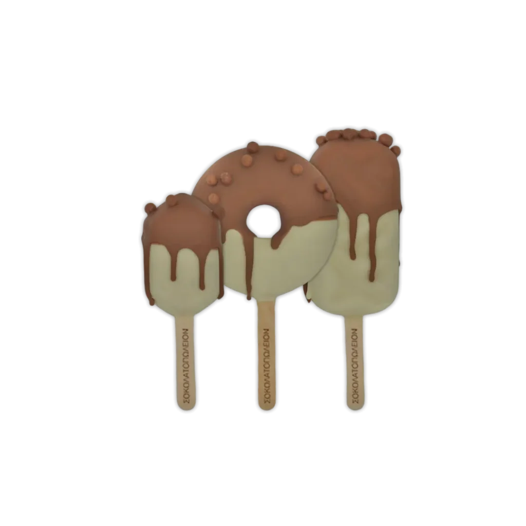 Παγωτά του ΣΟΚΟΛΑΤΟΠΩΛΕΙΟΝ με γεύση μπισκότο