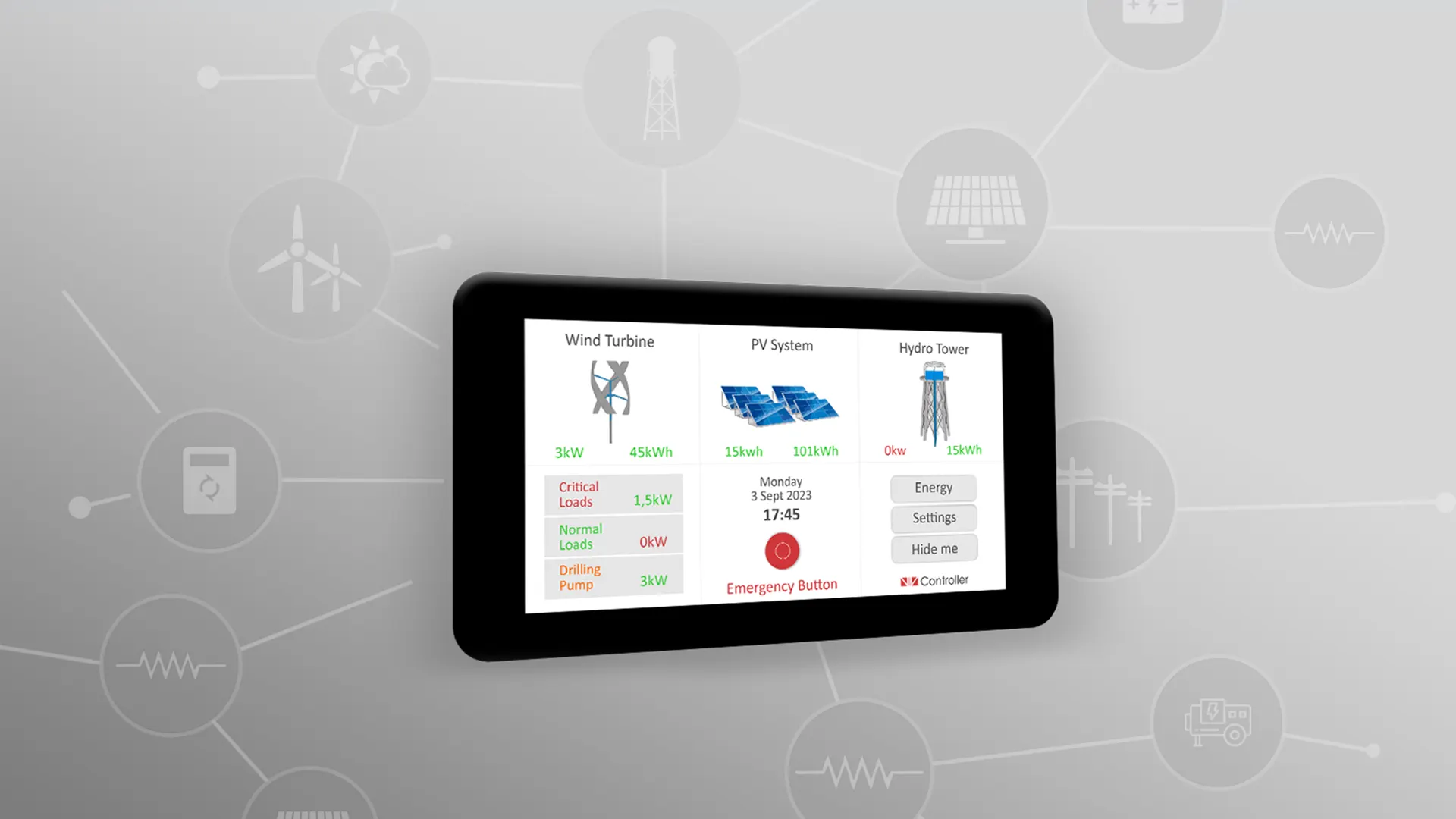 Autonomous Flow Energy Controller: Hardware<div class='subtitle'><span style='color:#696969bd;font-size:1.6rem;line-height:1.5rem;display:block;'>ΙΩΝΙΚΗ Autonomous</span></div>